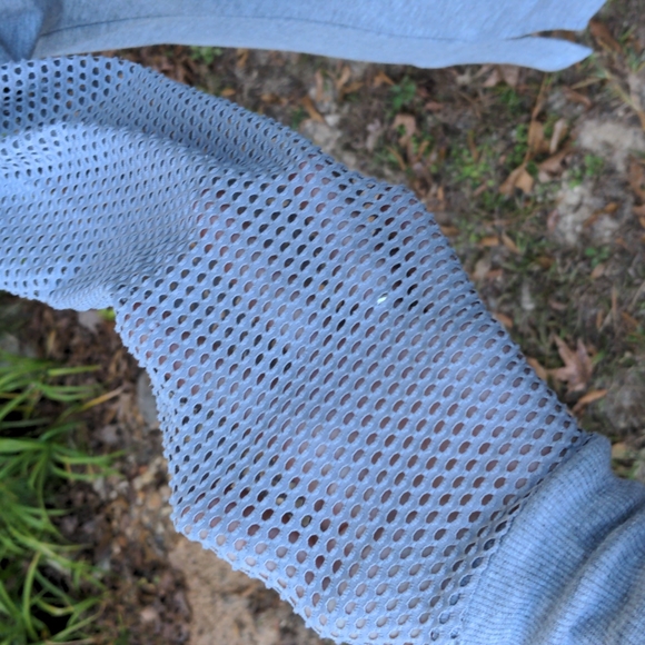 RBX Gray Hoodie with Kangaroo Pocket & Mesh Sleeves NWOT - Picture 5 of 10